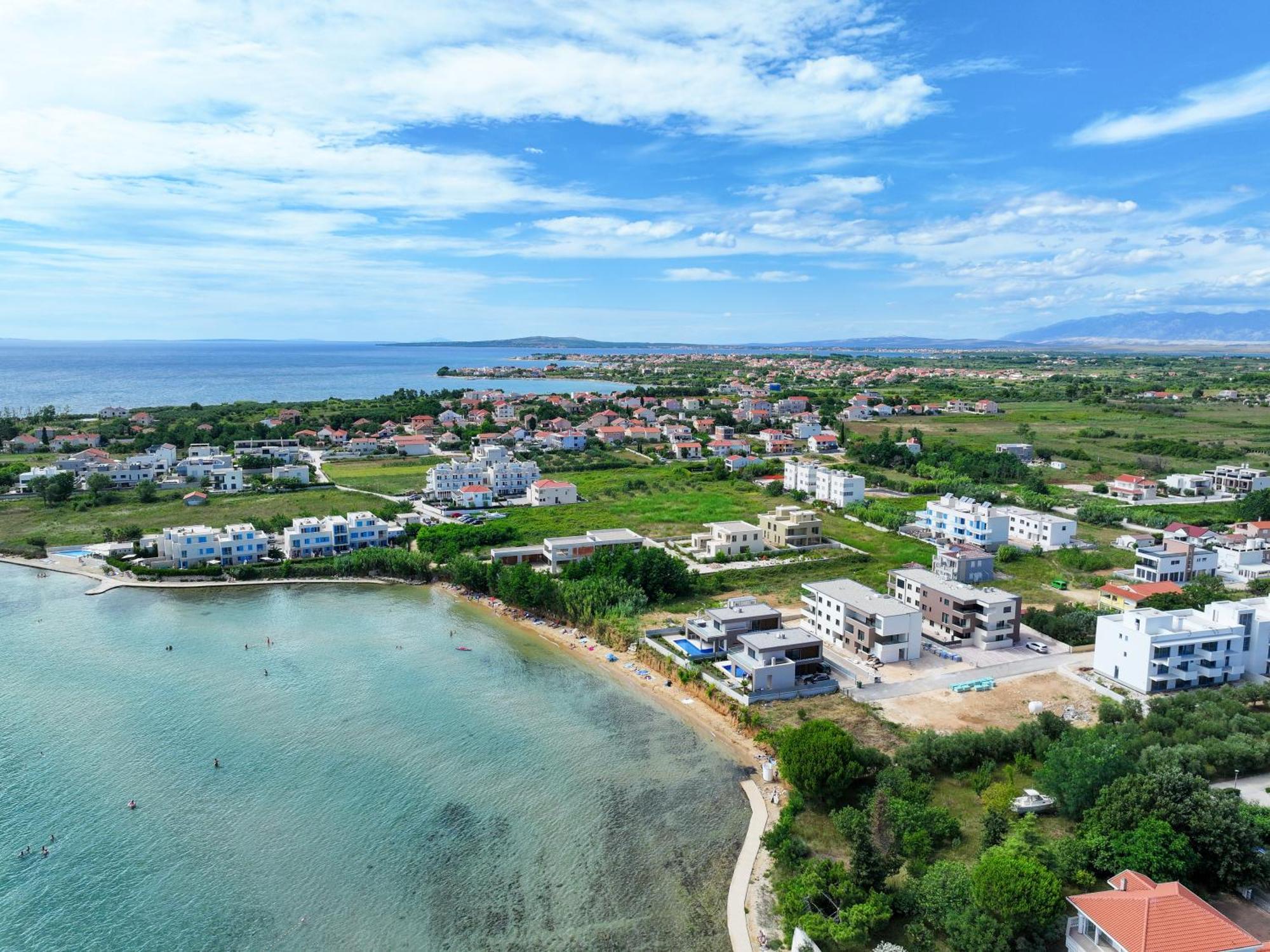 Deluxe Apartments Privlaka On The Sand 外观 照片