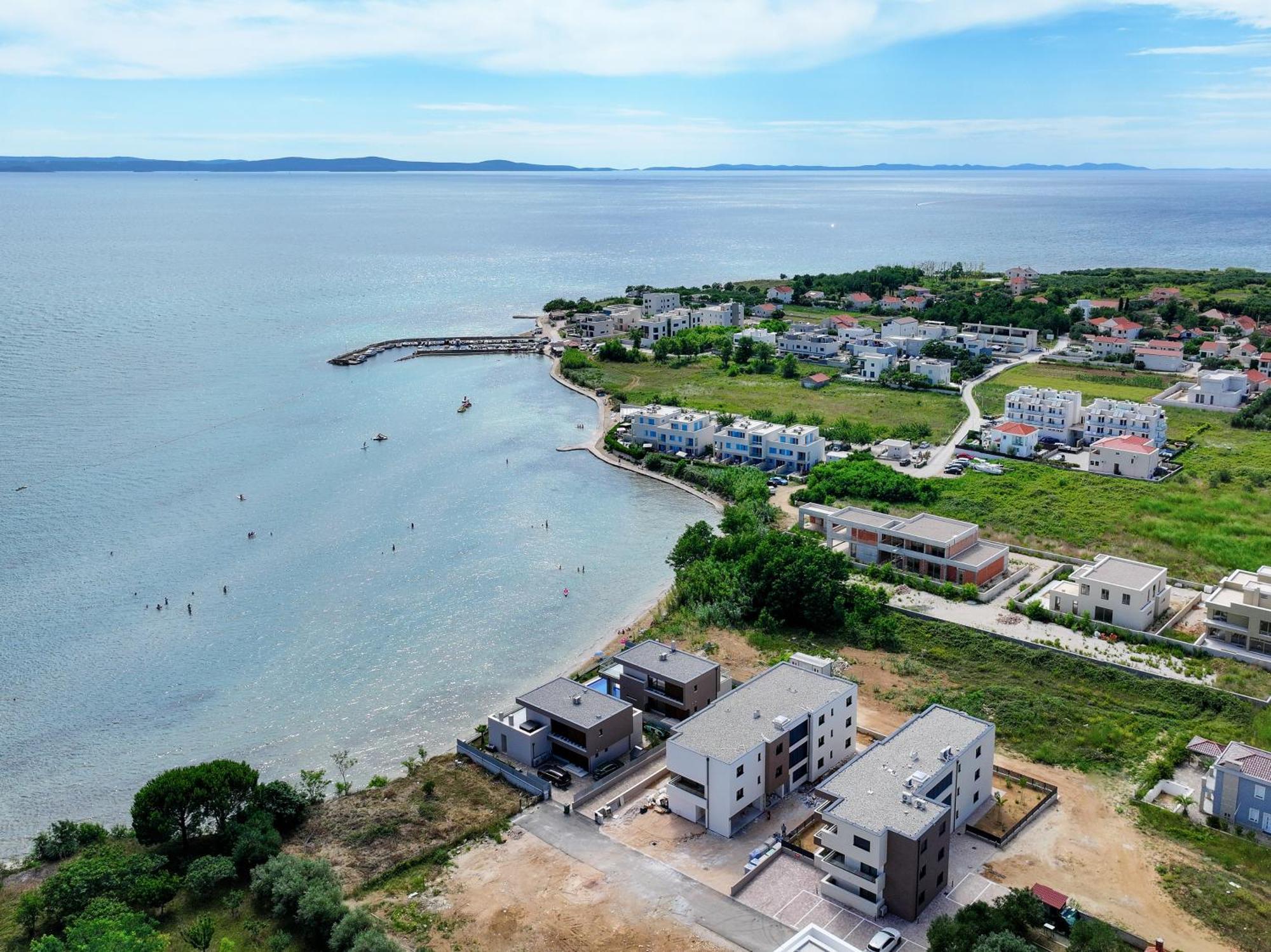 Deluxe Apartments Privlaka On The Sand 外观 照片