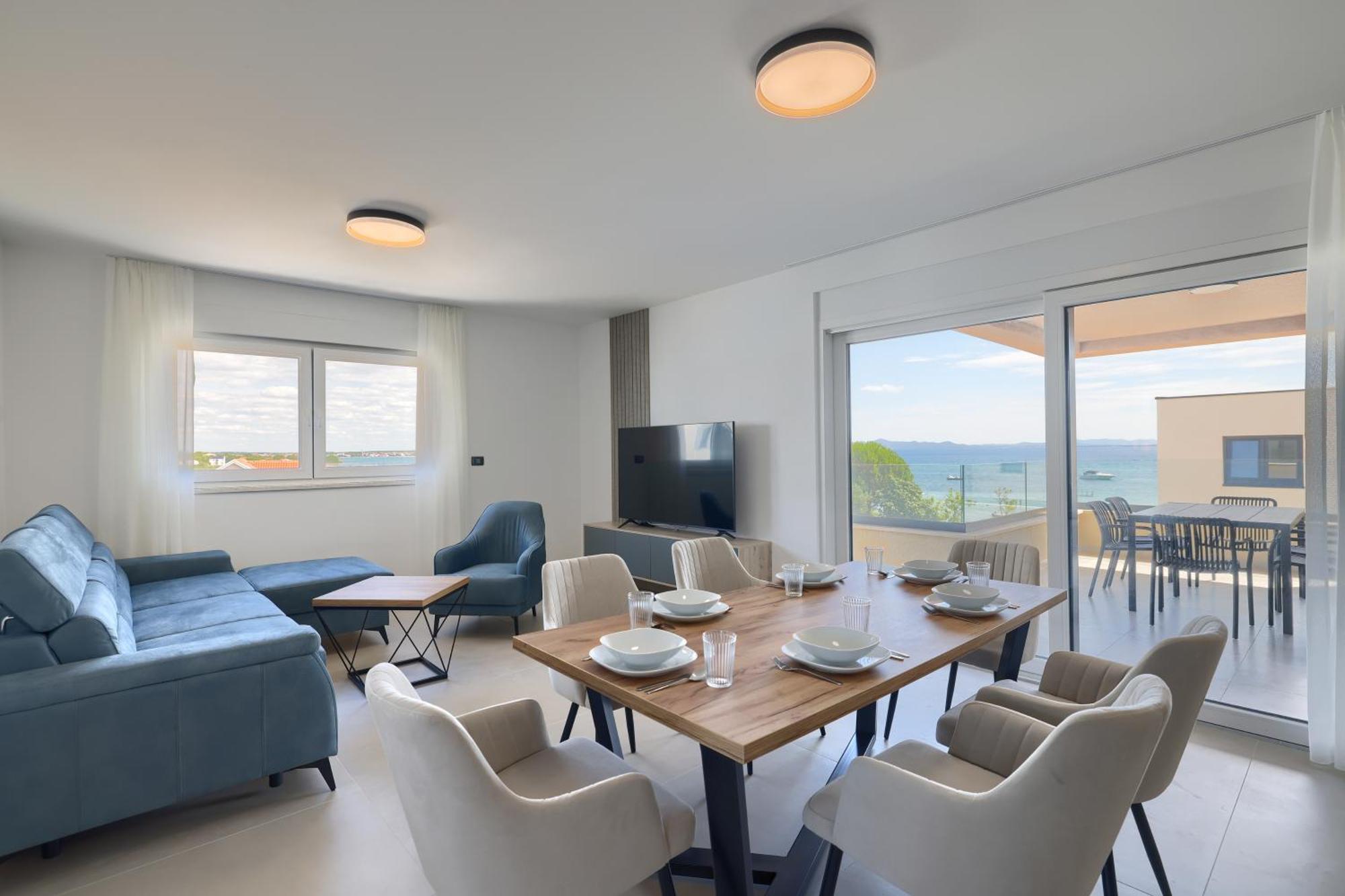 Deluxe Apartments Privlaka On The Sand 客房 照片